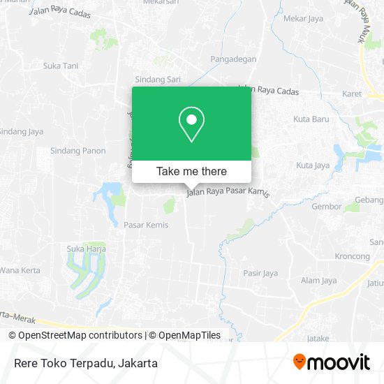 Rere Toko Terpadu map