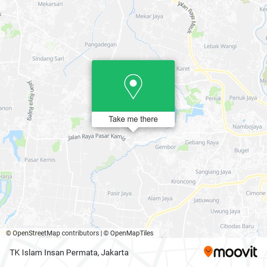 TK Islam Insan Permata map