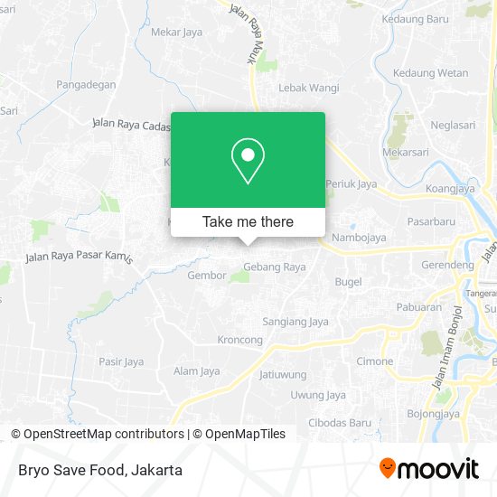 Bryo Save Food map