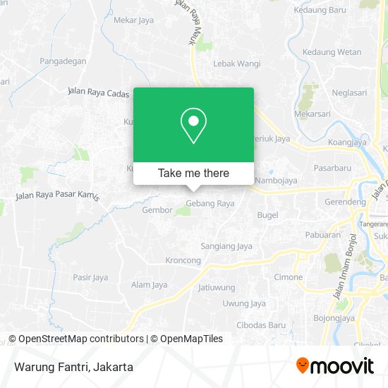 Warung Fantri map