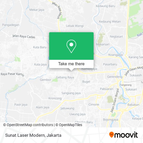 Sunat Laser Modern map