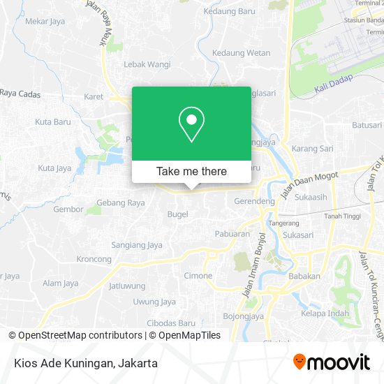 Kios Ade Kuningan map