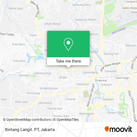 Bintang Langit. PT map