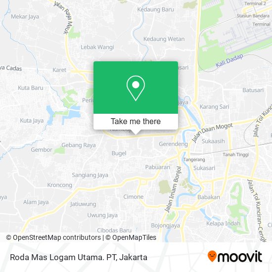 Roda Mas Logam Utama. PT map