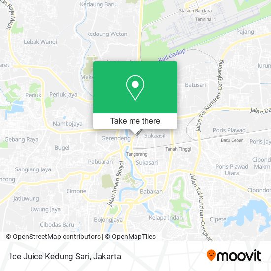 Ice Juice Kedung Sari map