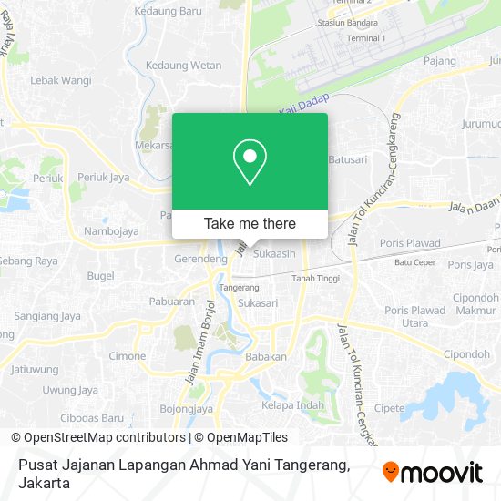 Pusat Jajanan Lapangan Ahmad Yani Tangerang map