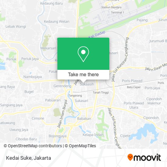 Kedai Suke map