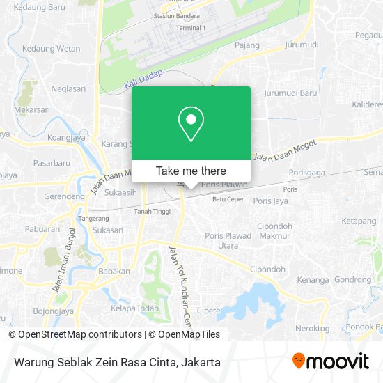 Warung Seblak Zein Rasa Cinta map