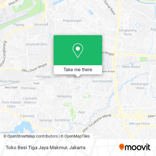 Toko Besi Tiga Jaya Makmur map