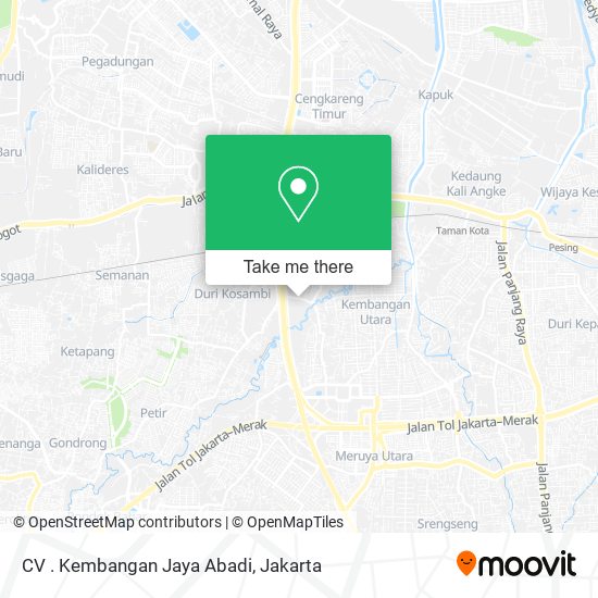 CV . Kembangan Jaya Abadi map