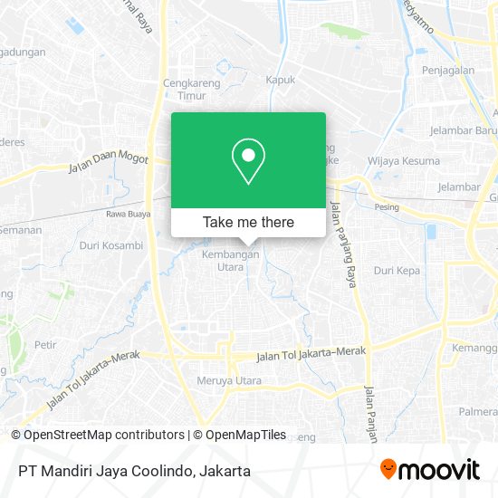 PT Mandiri Jaya Coolindo map
