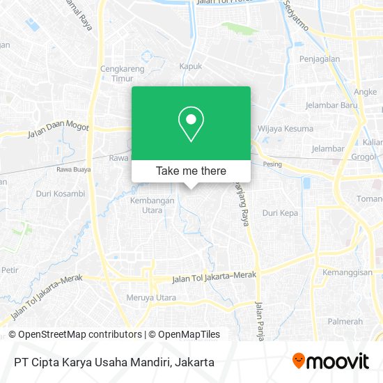 PT Cipta Karya Usaha Mandiri map