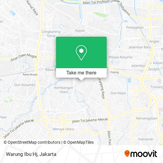 Warung Ibu Hj map