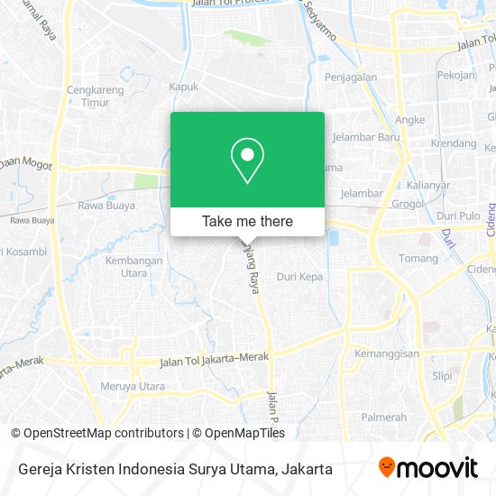 Gereja Kristen Indonesia Surya Utama map