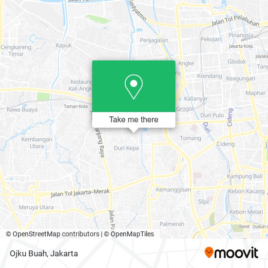 Ojku Buah map