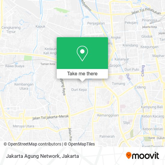 Jakarta Agung Network map