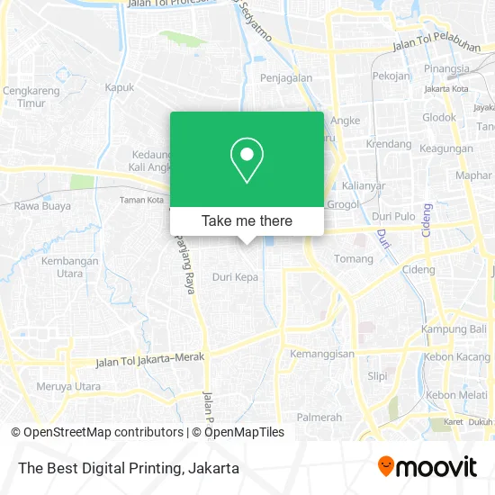 The Best Digital Printing map