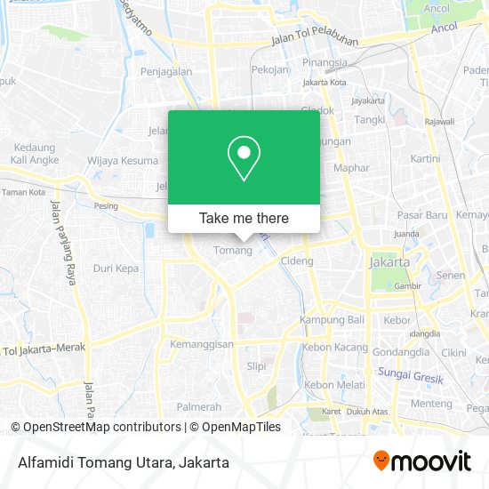 Alfamidi Tomang Utara map