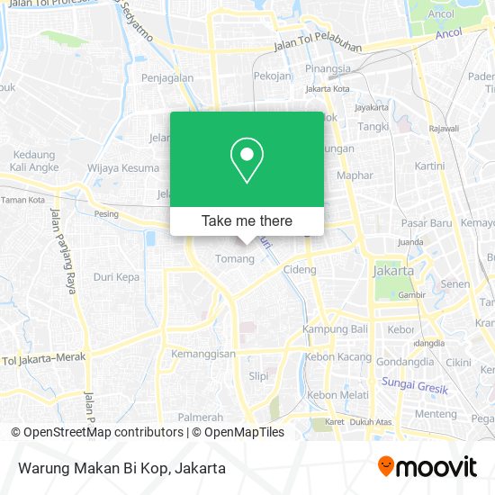 Warung Makan Bi Kop map