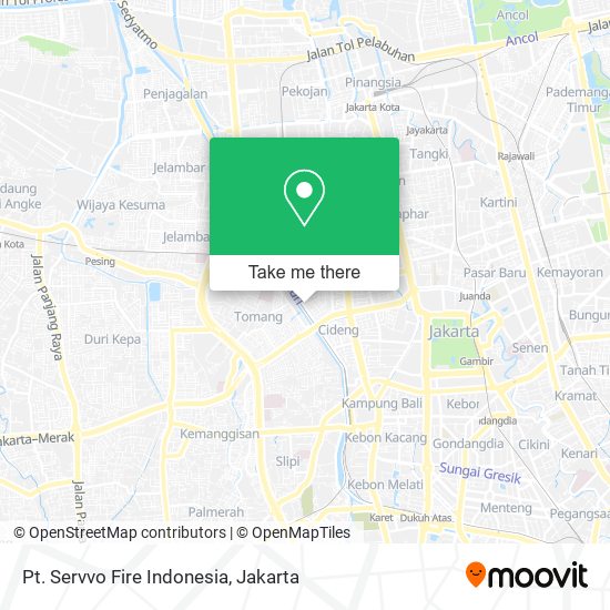 Pt. Servvo Fire Indonesia map