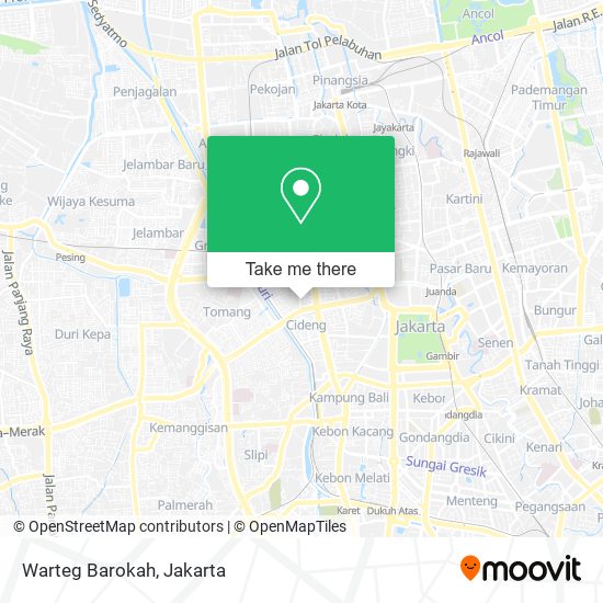 Warteg Barokah map