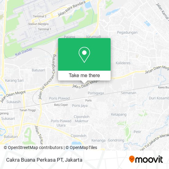 Cakra Buana Perkasa PT map