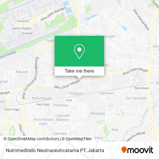 Nutrimedindo Neutraceuticatama PT map