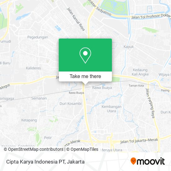 Cipta Karya Indonesia PT map