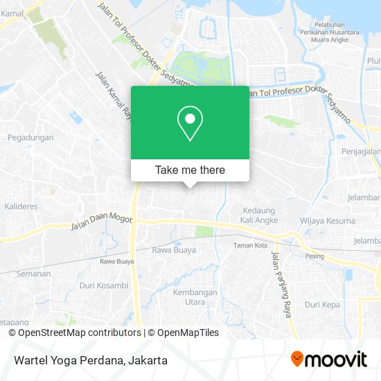 Wartel Yoga Perdana map