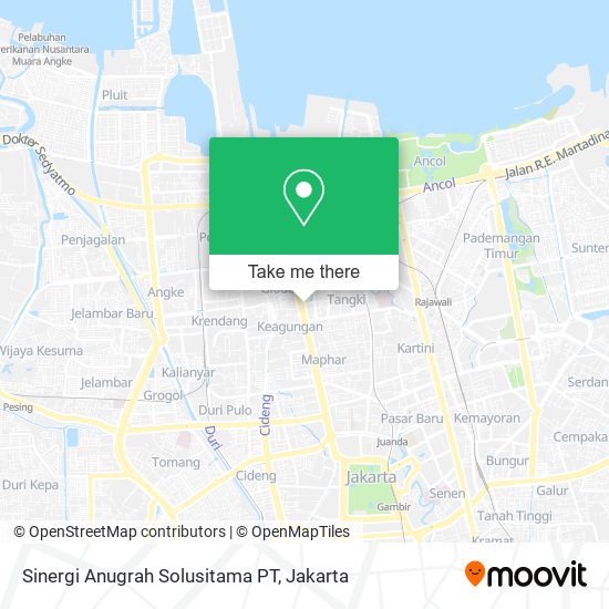 Sinergi Anugrah Solusitama PT map