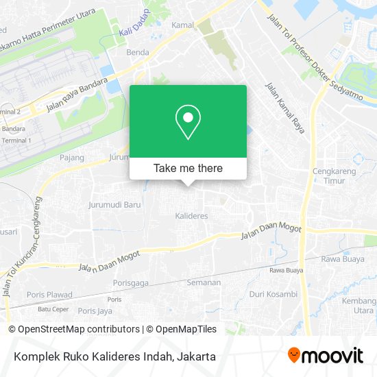 Komplek Ruko Kalideres Indah map