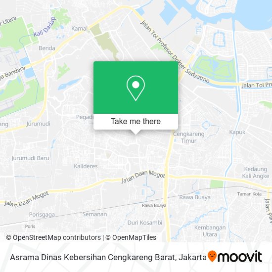 Asrama Dinas Kebersihan Cengkareng Barat map