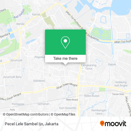 Pecel Lele Sambel Ijo map