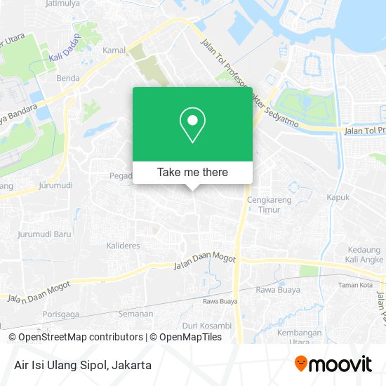 Air Isi Ulang Sipol map