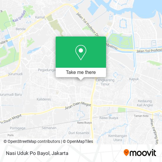 Nasi Uduk Po Bayol map