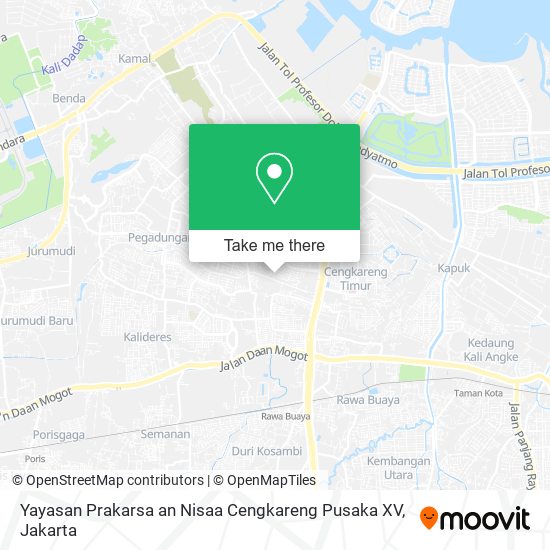 Yayasan Prakarsa an Nisaa Cengkareng Pusaka XV map