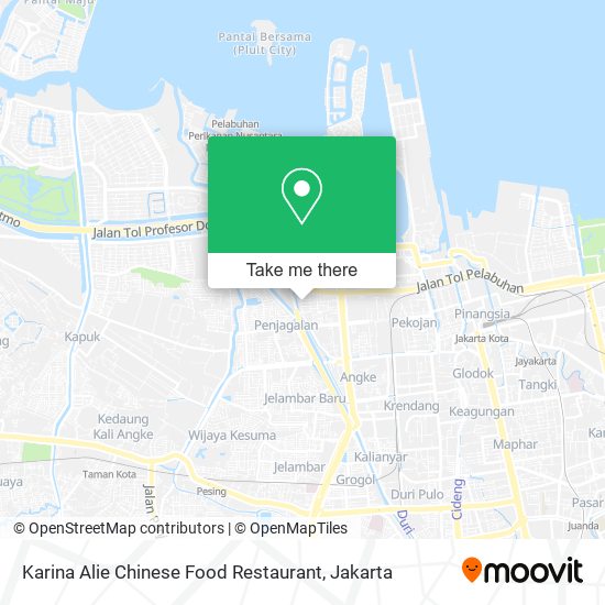 Karina Alie Chinese Food Restaurant map