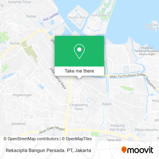 Rekacipta Bangun Persada. PT map