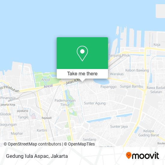 Gedung Iula Aspac map