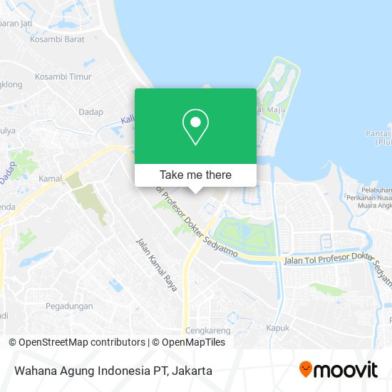 Wahana Agung Indonesia PT map