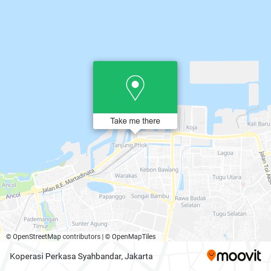 Koperasi Perkasa Syahbandar map