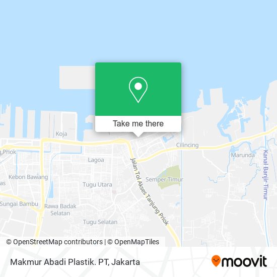 Makmur Abadi Plastik. PT map