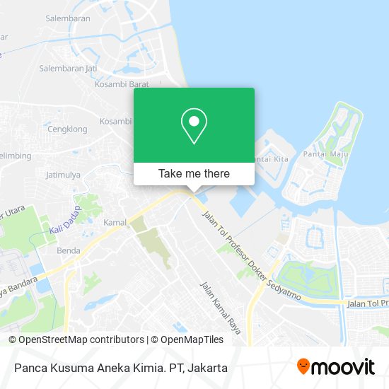 Panca Kusuma Aneka Kimia. PT map