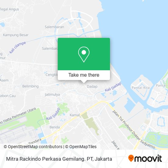Mitra Rackindo Perkasa Gemilang. PT map