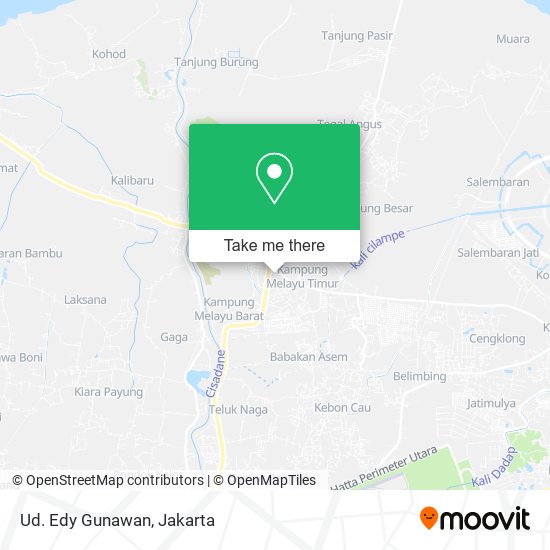 Ud. Edy Gunawan map