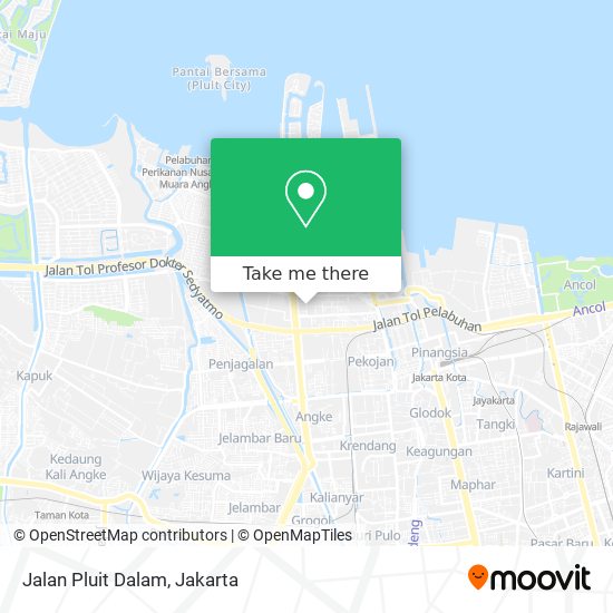 Jalan Pluit Dalam map