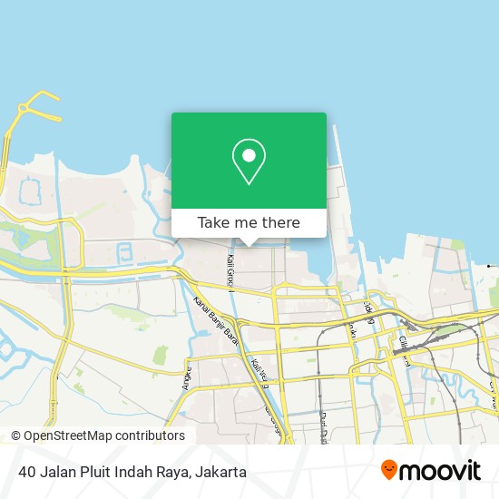40 Jalan Pluit Indah Raya map