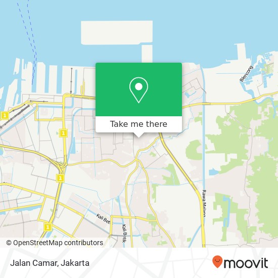 Jalan Camar map