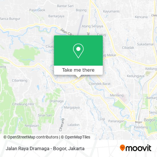 Jalan Raya Dramaga - Bogor map