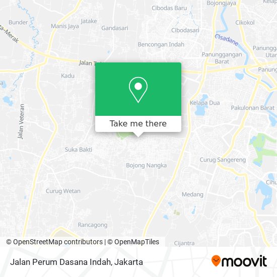 Jalan Perum Dasana Indah map
